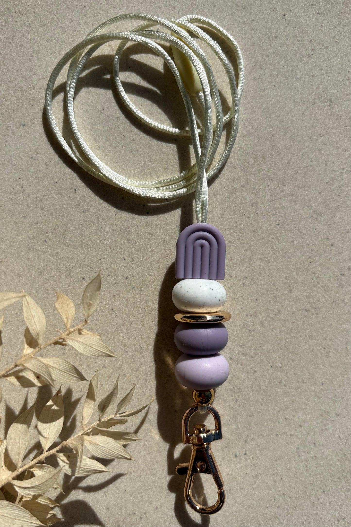 Purple Arch Lanyard