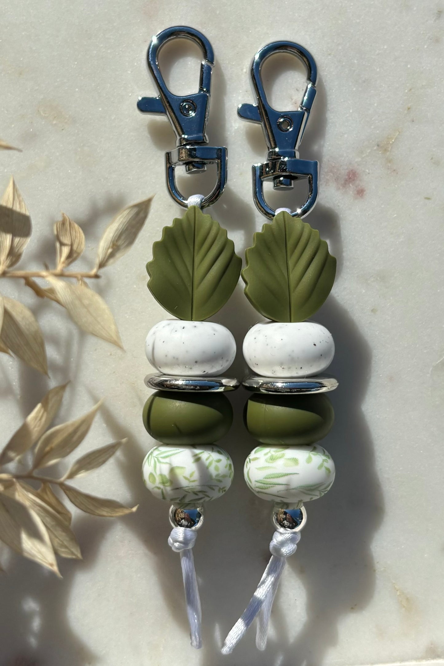 Leaf Keyring