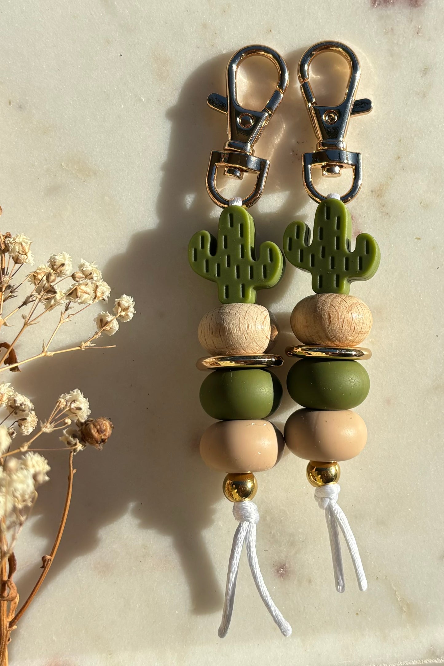 Cactus Keyring