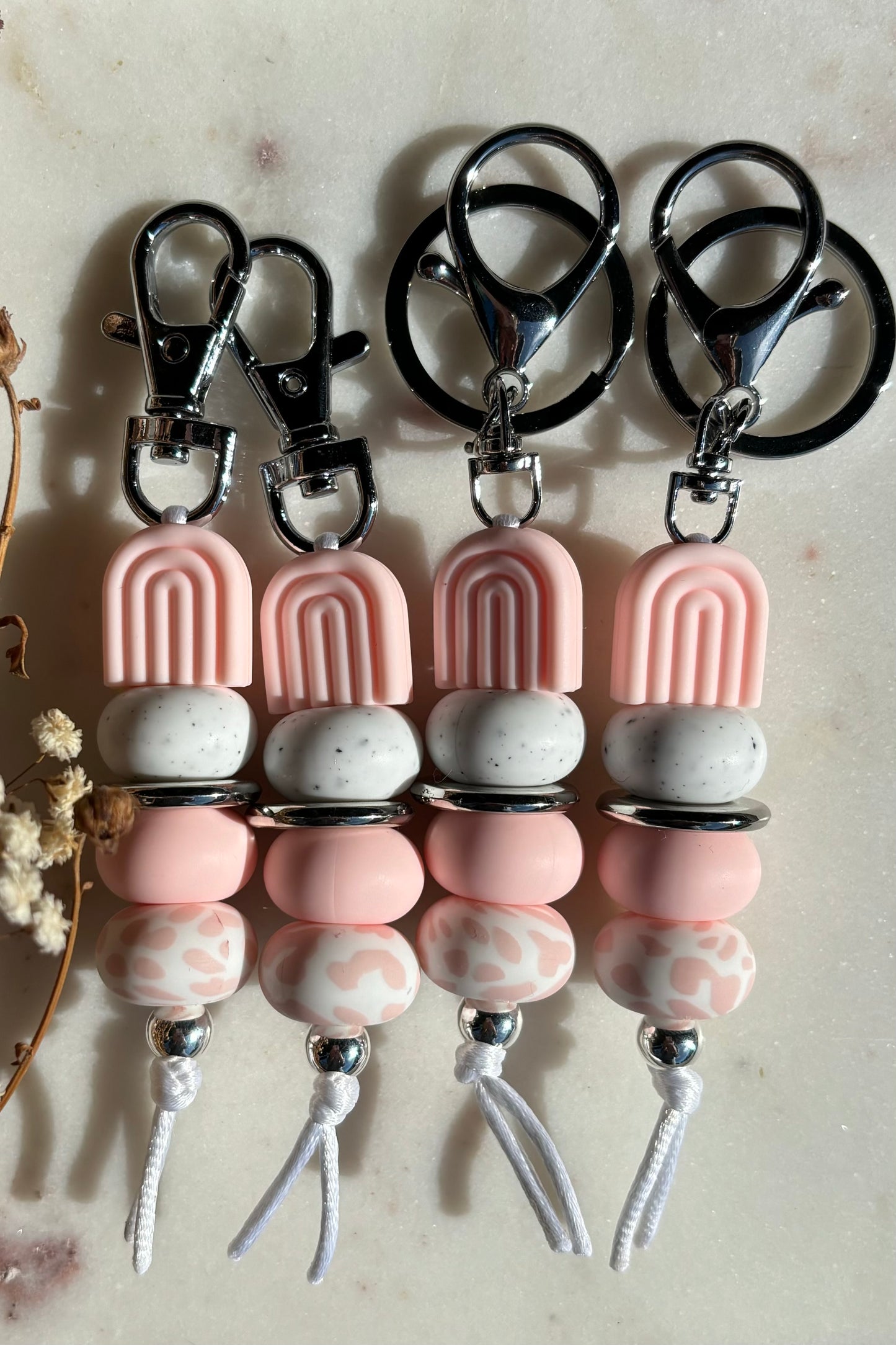 Pink Arch Keyring