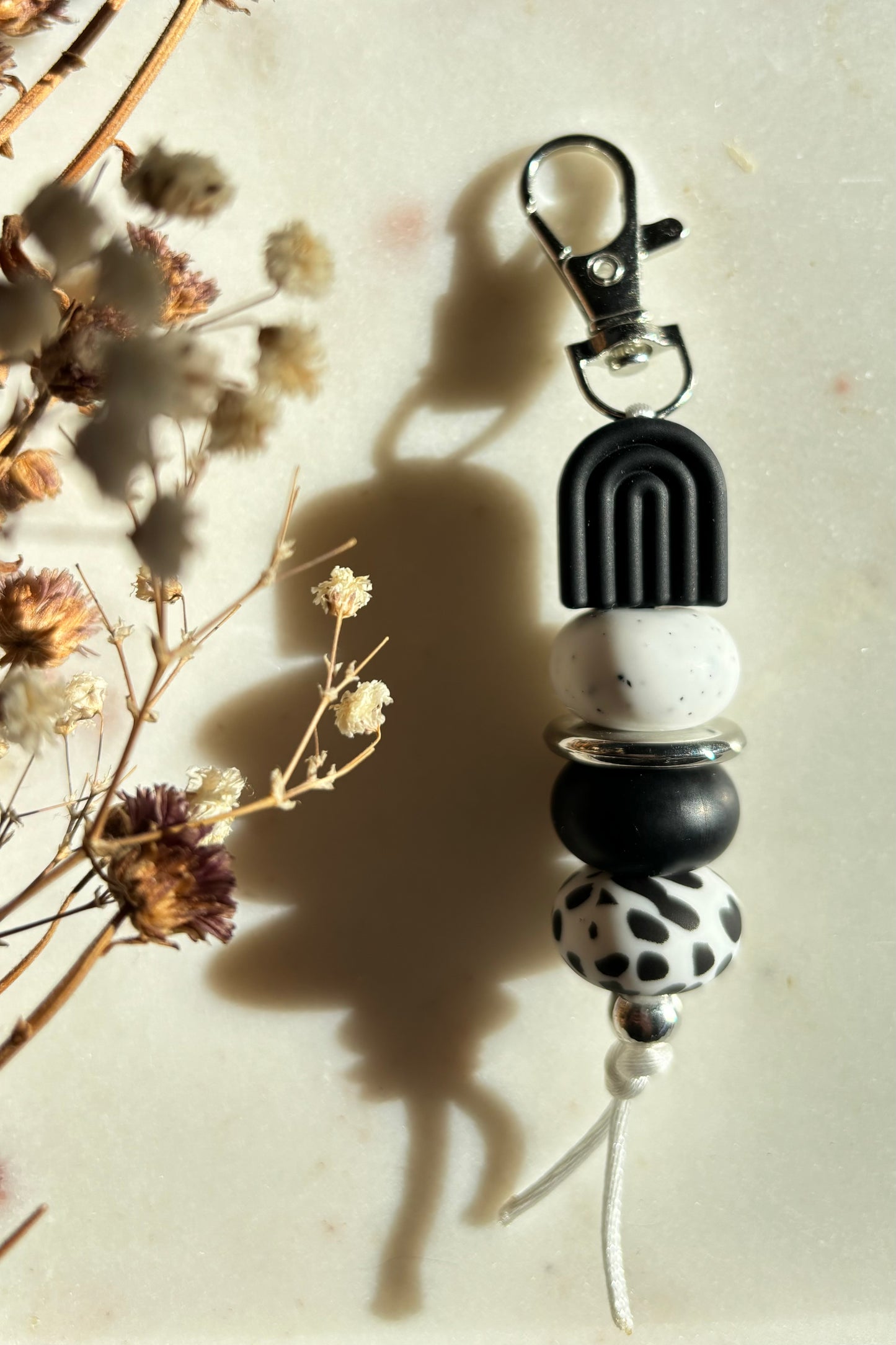 Black Arch Keyring