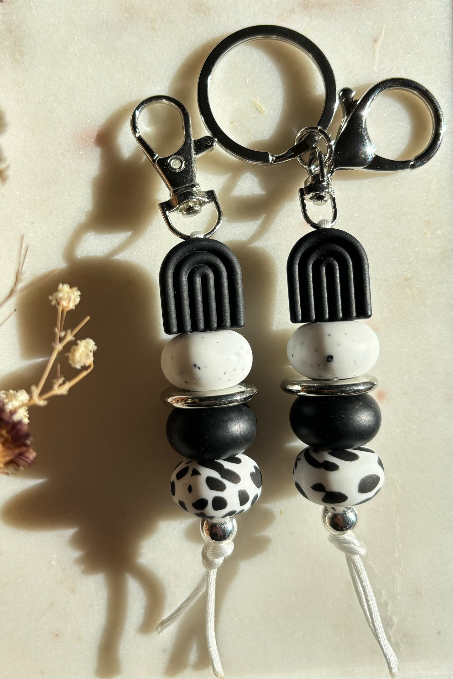 Black Arch Keyring
