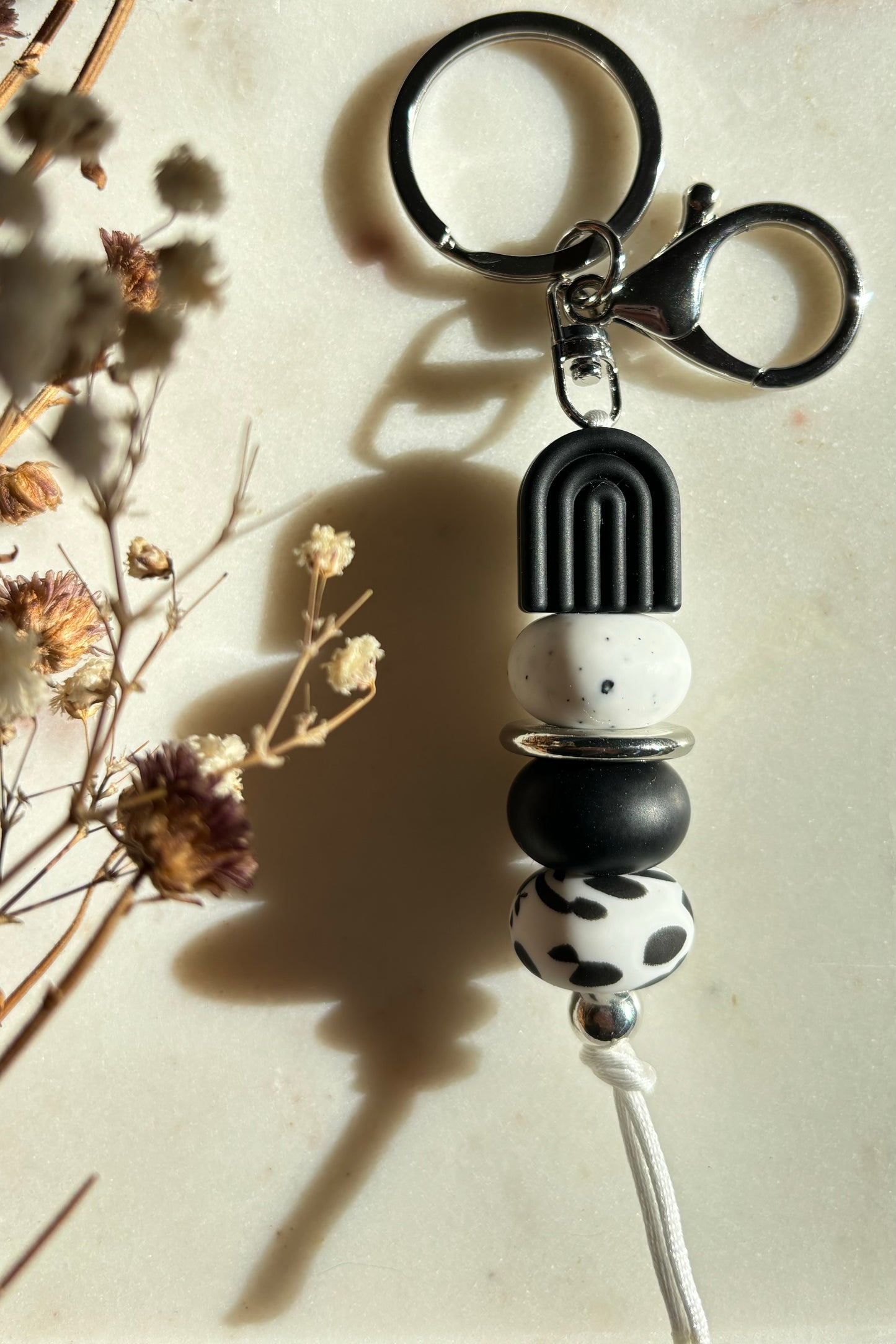 Black Arch Keyring